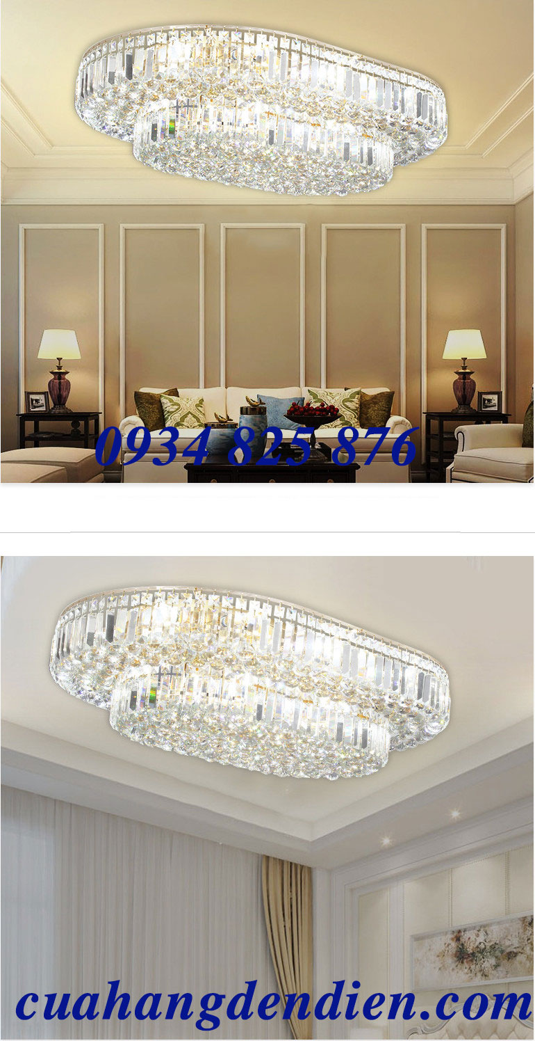 Đèn Mâm Pha Lê Trang Trí Trần - TL9131